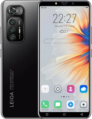 Pantalla HD de 5.0 pulgadas, teléfono móvil barato Dual SIM 3G/2G, 16GB ROM 【Ampliable hasta 128GB】, Android 9.0, WiFi/Bluetooth/Teléfono Negro