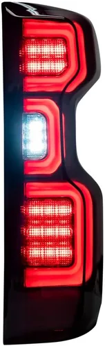 Miniatura 3 de Luces traseras Recon para Chevy Silverado 1500 2019 2020 OLED Lente ahumada