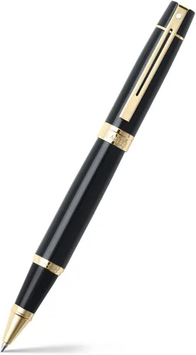 Miniatura 7 de Sheaffer 300 - Bolígrafo de punta redonda con detalles en cromo y tono dorado Ribete cromado/dorado