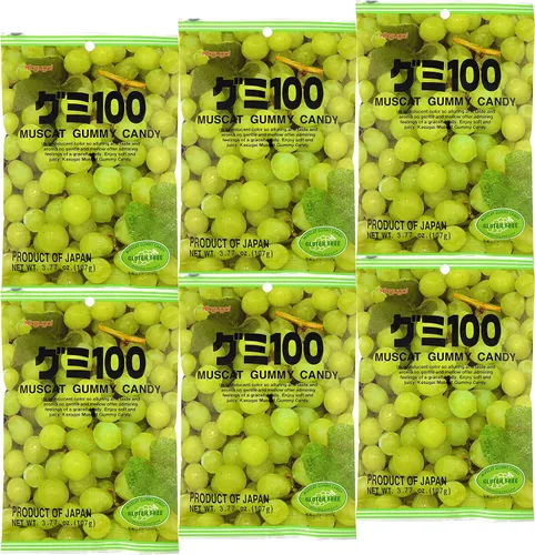 Miniatura 13 de Kasugai Fruit Assort - Caramelos de gomitas de 3.59 onzas (paquete de 3)