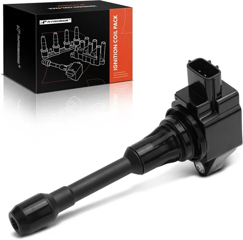 A-Premium Paquete de bobinas de encendido del motor compatible con Nissan Versa 2012-2019, Versa Note 2014-2019, 1.6L 1.8L