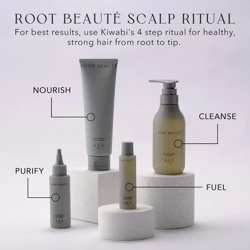Miniatura 9 de Kiwabi Root Beauté - Suero para el crecimiento del cabello – Suero ligero para el crecimiento del cabello para hombres y mujeres – Ayuda a prevenir