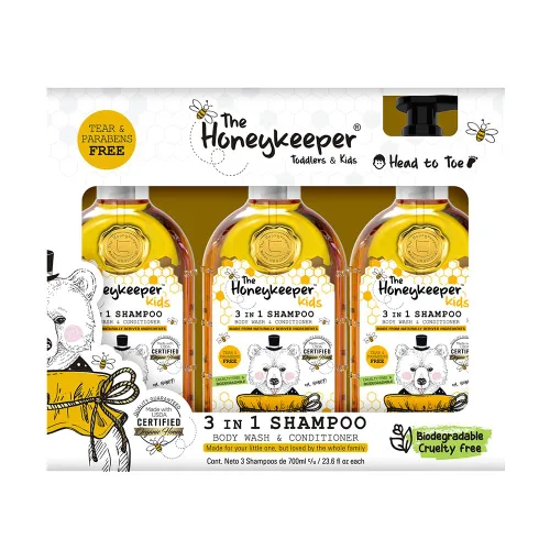 Mildhug THE HONEY KEEPER - The Honeykeepeer - Champú Kids 3 y 1 (3 de 23.7 fl oz)