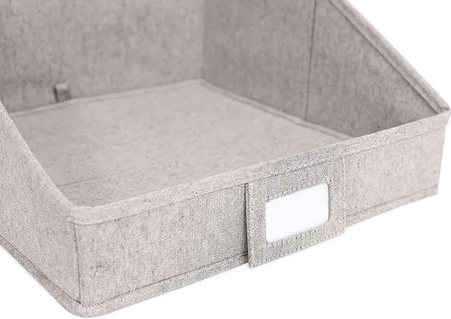 Miniatura 6 de Internet's Best contenedor para ropa abierto, color gris