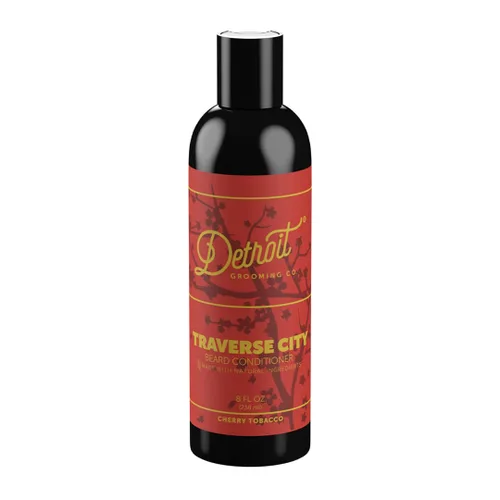 Miniatura 10 de Detroit Grooming Co. Acondicionador de barba con extracto de manzana y aloe vera, suavizante, desenredante e hidratante para barba, edición negra