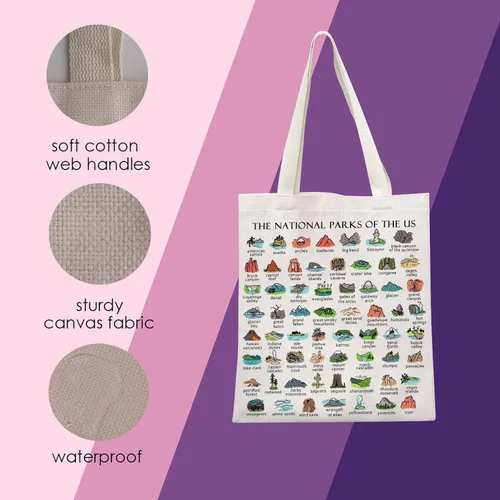 Miniatura 3 de National Parks - Bolsa de mano para cámper, regalo para amantes del senderismo