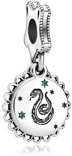 Miniatura 2 de LIGHTDOG Dijes de plata de ley 925 para pulseras Pandora, collar con colgante de circonita 5A, cuentas de joyería de regalo para el día de la madre