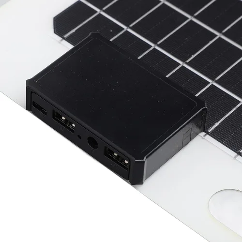 Miniatura 4 de Conjunto de panel solar portátil de 100 W de 18 V, cargadores de panel solar plegables, cargador solar de 12 V 24 V, doble USB, paneles solares a