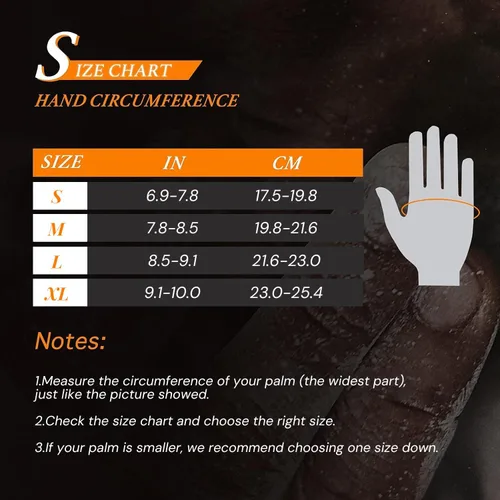 Miniatura 6 de ATERCEL Guantes de levantamiento de pesas, protección completa de la palma de la mano, guantes de entrenamiento para gimnasio, ciclismo, ejercicio
