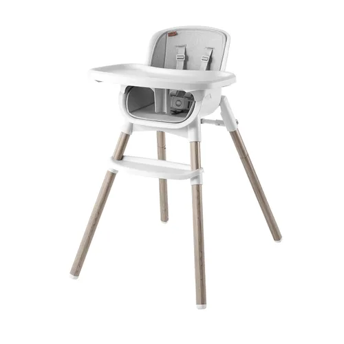 Chicco Zest LE - Silla alta plegable 4 en 1, silla de alimentación, silla para niños pequeños y taburete juvenil, silla alta multiusos fácil de Crema
