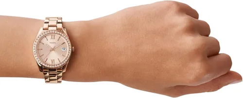 Miniatura 3 de Fossil Scarlette - Reloj de cuarzo de acero inoxidable para mujer