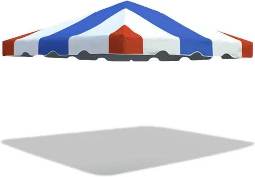 Miniatura 21 de Tienda de campaña de repuesto de 20 x 20 pulgadas para tiendas de campaña Weekender West Coast, vinilo de PVC blanco de 14 onzas, cubierta de toldo