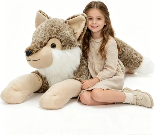 Miniatura 24 de BENINY Juguete de Peluche Grande de Ajolote Azul, Animal de Peluche Gigante de Ajolote de 39", Juguetes Grandes Regalo para Niñas Niños, Almohada