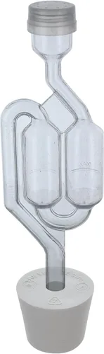 Miniatura 5 de Home Brew Ohio Doble burbuja Airlock con tapón de goma 6.5 (juego de 2)