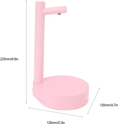 Miniatura 7 de Dispensador de botellas de agua de escritorio portátil extraíble de 6 velocidades ajustable Bomba de botella de agua eléctrica para oficina en casa