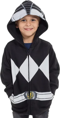 Miniatura 2 de Power Rangers Blue Ranger - Sudadera con capucha y cremallera para niños pequeños y grandes