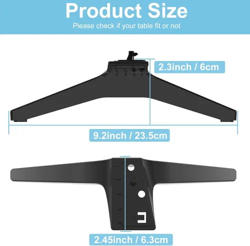 Miniatura 7 de Soporte para patas de TV LG, solo para LG TV Stand 55UK6500 55UJ6300 55UK6300 55UM6900 55UK6090PUA 55UN7300 55LJ550M 50UK6300 50UJ6300 50UK6500 60