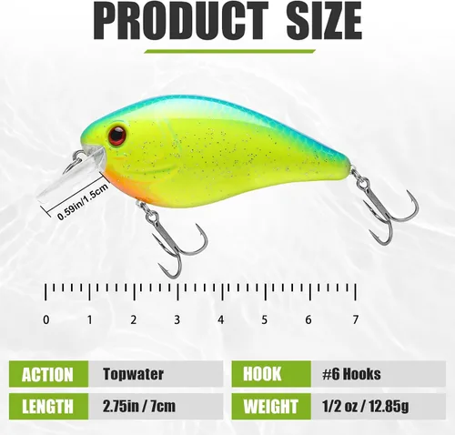 Miniatura 5 de TRUSCEND Swimmax para agua dulce y salada, señuelos de pesca realistas para lubina, trucha, crappie, lucio, lucio, salmón azul, cebos para lubina