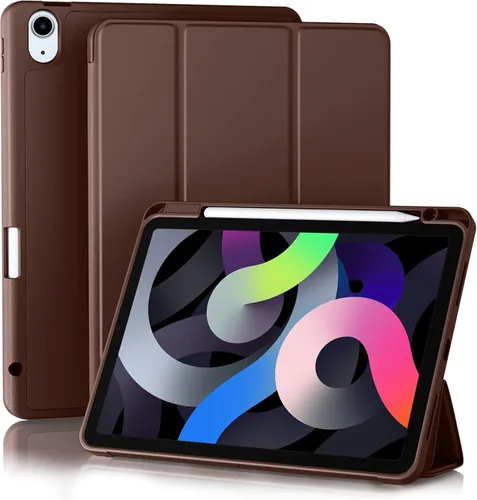Miniatura 26 de Akkerds Funda compatible con iPad Air de 11 pulgadas de 7ª/6ª generación (M3/M2) 2025/2024, para iPad Air de 5ª/4ª generación de 10.9 pulgadas Rosa