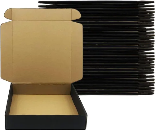 Miniatura 9 de Paquete de 24 Cajas de Envío de 6x5x4 Pulgadas, Cajas de Cartón Corrugado Negro de 3 Capas, Cajas de Correo para Embalaje de Pequeñas Empresas
