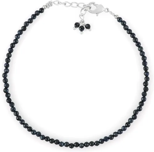 Miniatura 18 de TGH Pulsera de cuentas naturales con piedras preciosas microfacetadas, joyería para ella, cristales curativos energéticos de piedra natal, cadena