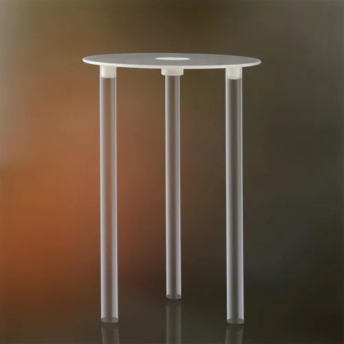 Miniatura 4 de Soporte para pasteles de boda, soporte para pasteles blancos, soporte de doble capa para tartas de plástico PP de grado alimenticio, soporte