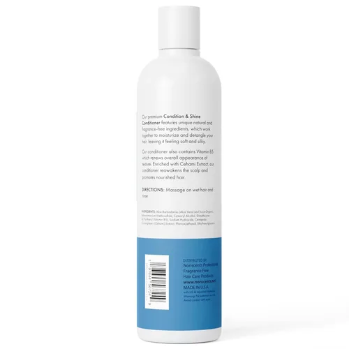 Miniatura 2 de Acondicionador desenredante – Acondicionador sin fragancia para cabello seco – Acondicionador hidratante para hombres y mujeres – Acondicionador