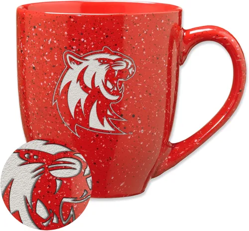Miniatura 489 de Rico Industries NCAA Virginia Tech Hokies Maroon - Taza de café de cerámica grabada con láser, color del equipo, 16 onzas
