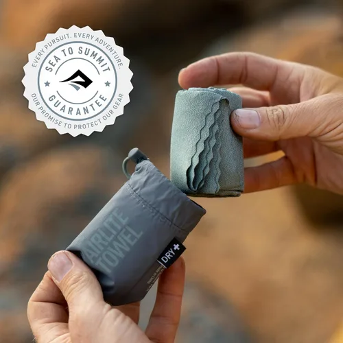 Miniatura 8 de Sea to Summit AirLite - Toalla ultraligera para acampar y viajar, pequeña, Beluga