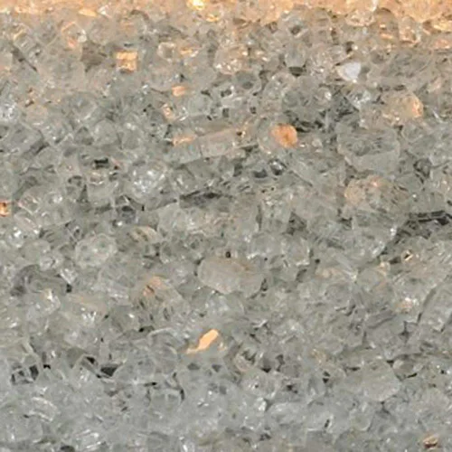 Empire Comfort Systems Vidrio decorativo triturado - Clear Frost
