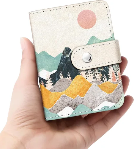 Miniatura 24 de Álbum de Fotos Pequeño Floral Vintage para Películas de 2x3 Pulgadas, 56 Bolsillos Mini Álbum Lindo Libro para Polaroid Fujifilm Instax Mini Cámara