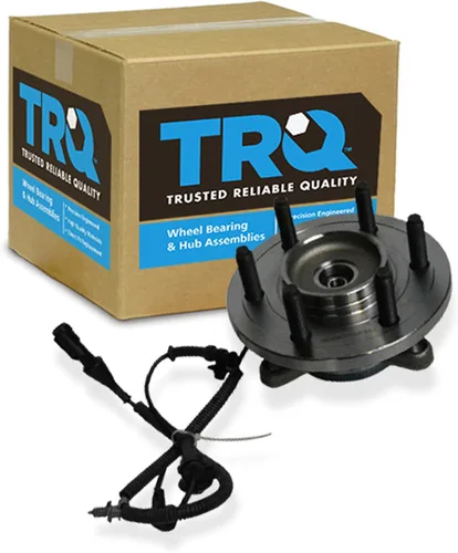 Miniatura 75 de TRQ Cojinete de rueda delantera y conjunto de cubo con sensor ABS compatible con Toyota Sequoia 2008-2022 Tundra 2007-2021