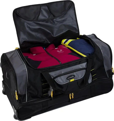 Miniatura 2 de TPRC Sierra Madre II - Bolsa vertical con ruedas, Negro Gris, Sierra Madre II - Bolsa de lona vertical con ruedas