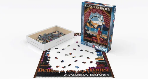 Miniatura 2 de EuroGraphics CP Rail Beautiful Lake Louise - Rompecabezas de 1000 piezas (6000-0323)
