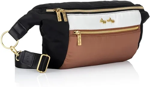 Miniatura 5 de Itzy Ritzy's Ritzy Pack Fanny Pack & Crossbody Diaper Bag - Multi-Use Lightweight Bag Features 6 Pockets & an Adjustable Strap - Wear As a