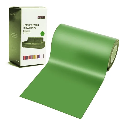Miniatura 25 de Cindy's Tape Cinta de cuero adhesiva impermeable para reparaciones de 3 x 60 pulgadas para sofás, asientos de automóvil, bolsas, muebles, asiento