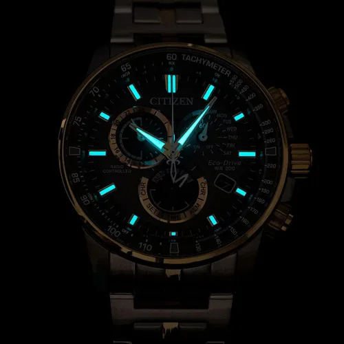 Miniatura 4 de Citizen Herren Cronógrafo Eco-Drive y Promaster Sky con brazalete Edelstahl