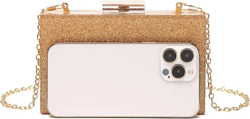 Miniatura 5 de LETODE Bolsos de mano de acrílico, bolso de plexiglás para mujer