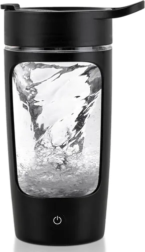 JOTER & LIBEAR Botella agitadora eléctrica, fabricada con Tritan, sin BPA, taza mezcladora portátil/vasos mezcladores recargables por USB para