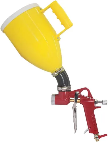 Miniatura 5 de Joywayus Air Hopper - Pistola pulverizadora con boquilla de 0.157 in/0.236 in/0.315 in, textura de pintura, pulverizador de pintura para paneles
