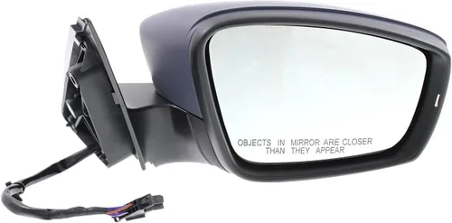 Miniatura 8 de Kool Vue - Espejo calefactable para el lado del conductor para Volkswagen Jetta 2011-2018 con luz de señal; sin memoria y monitor de punto ciego