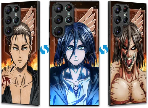 Miniatura 18 de Funda 3D Anime Motion para Samsung Galaxy S22, a prueba de golpes, suave, antiarañazos, manga cambiable, compatible con Samsung Galaxy S22, 6.1