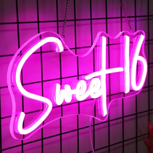 Miniatura 9 de Neonwall - Letrero de neón con texto en inglés "Hello Gorgeous para bodas, decoración de habitación de dormitorio, fiesta de cumpleaños, centro