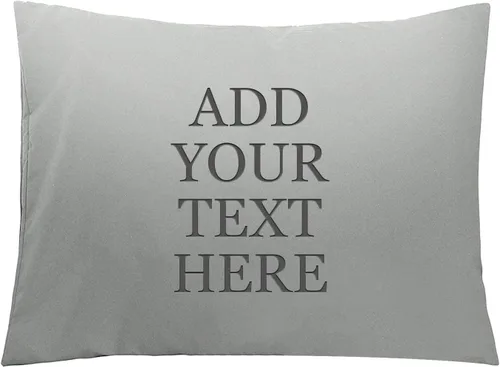 Personalized Passion Fundas de almohada de tamaño estándar (20 x 26 pulgadas), fundas de almohada estándar con cierre de sobre, suaves y acogedoras