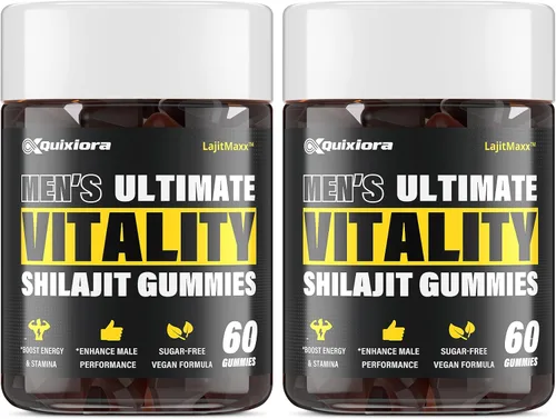 Gomitas Shilajit para hombres – Más de 85 minerales traza y ácido fúlvico | | | 120 gomitas