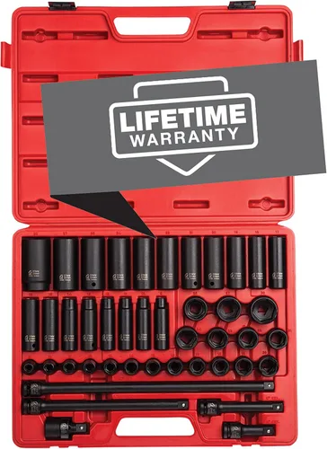 Miniatura 12 de 43PC 1/2" DR AE IMP JUEGO DE SOCKET, Negro