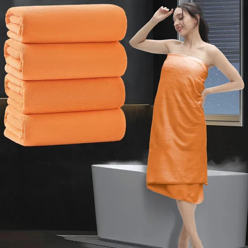 Miniatura 39 de Sábana de Baño Extra Grande de 4 Piezas (35"x70") - Sábana de Baño Ultra Suave de Tamaño Grande, Juego de Sábanas de Baño para Baño de Hotel, Sábana