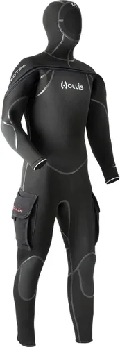 Miniatura 2 de Hollis Traje semiseco unisex con capucha NeoTek V2 de 8/7/0.236 in - XXL