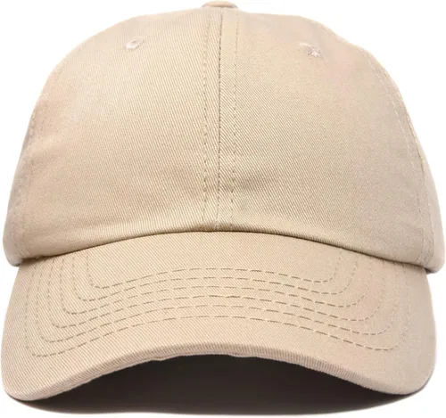 Miniatura 46 de DALIX Gorra plana de algodón, color marrón, náutico, rosa, rojo o blanco, para niños o jóvenes