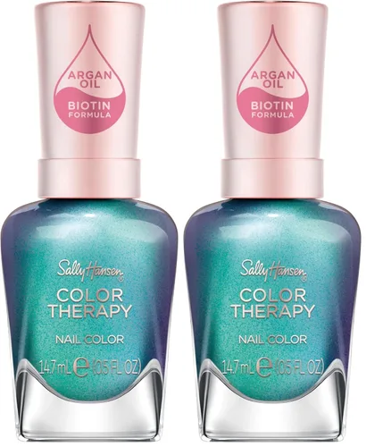 Miniatura 5 de Sally Hansen Tratamiento para uñas Color Therapy™ Base Infundido con aceite de argán Uñas saludables y duraderas, fortalecedoras y nutritivas